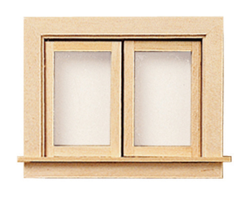 Dollhouse Miniature Single Casement Window